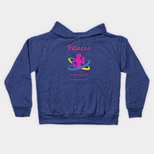 Fitness motivation Kids Hoodie